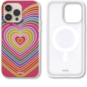 Sonix iPhone 14 Pro- Rainbow Hearts with MagSafe NWT